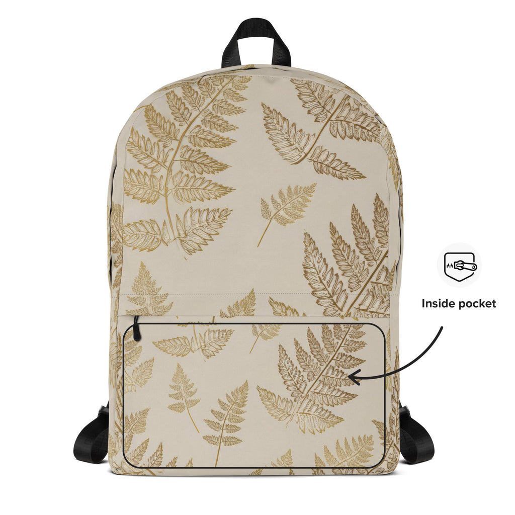 Golden Fern Whisper Backpack